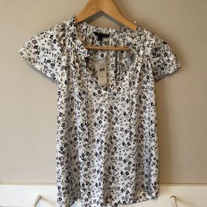 NWT Banana Republic Floral Top